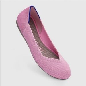 Rothy's | RARE Retired Begonia Pink Round Toe Flats